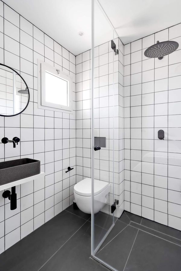 Monochrome Minimal Apartment — custom kitchens, built-ins & wall units, bathroom vanities, walk-in closets by iKitchen Cabinetry, view 14