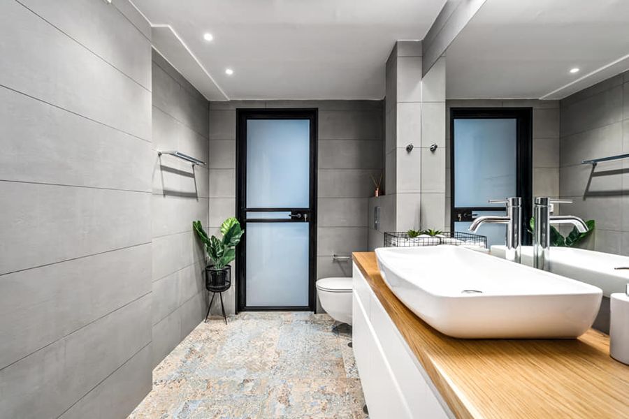 Oak Inlay Family Apartment — custom kitchens, built-ins & wall units, bathroom vanities by iKitchen Cabinetry, view 16