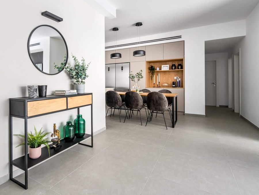 Oak Niche Apartment — custom kitchens, built-ins & wall units, bathroom vanities by iKitchen Cabinetry, view 8