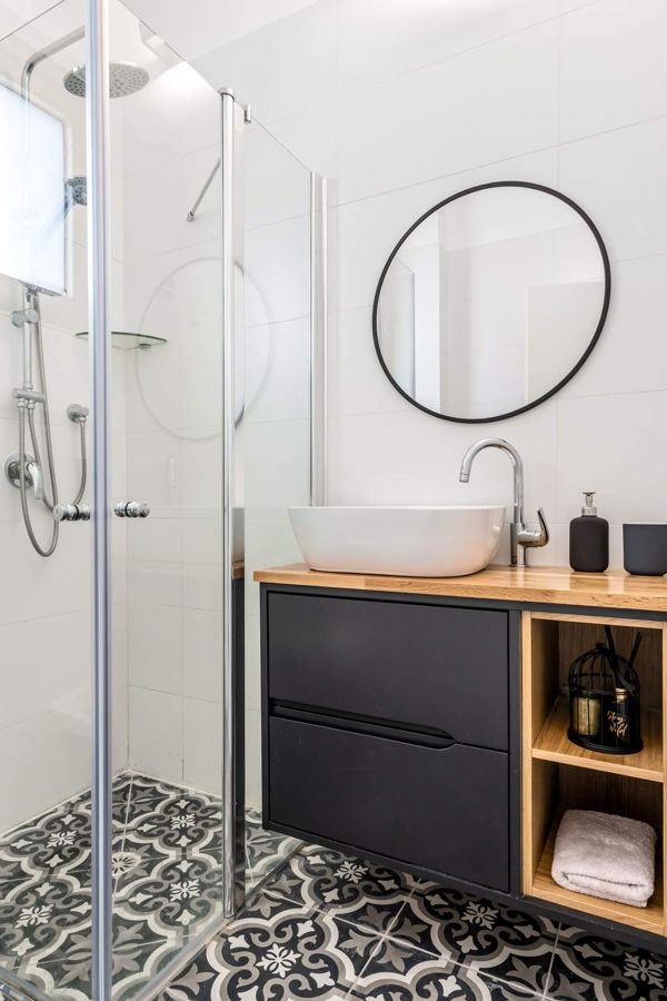 Oak Niche Apartment — custom kitchens, built-ins & wall units, bathroom vanities by iKitchen Cabinetry, view 15