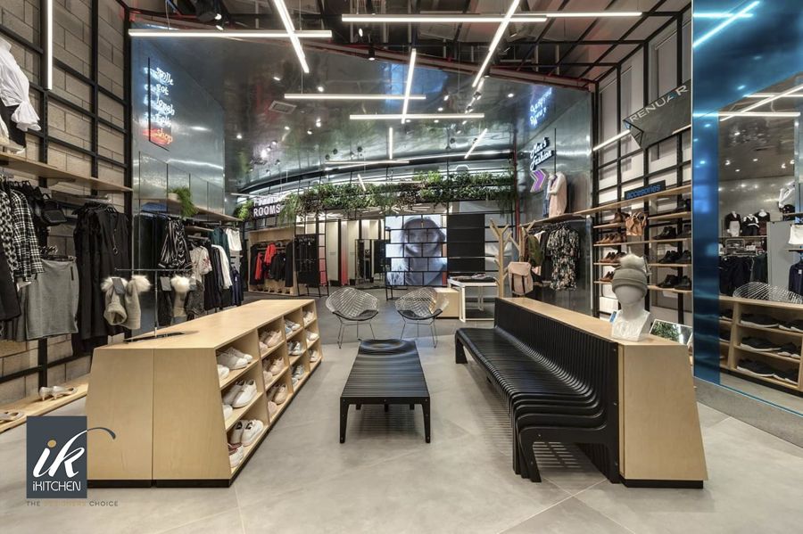 Renuar Flagship Store — commercial cabinetry, built-ins & wall units, wall paneling by iKitchen Cabinetry, view 7
