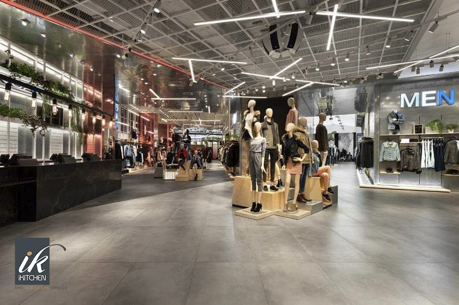 Renuar Flagship Store — commercial cabinetry, built-ins & wall units, wall paneling by iKitchen Cabinetry, view 9