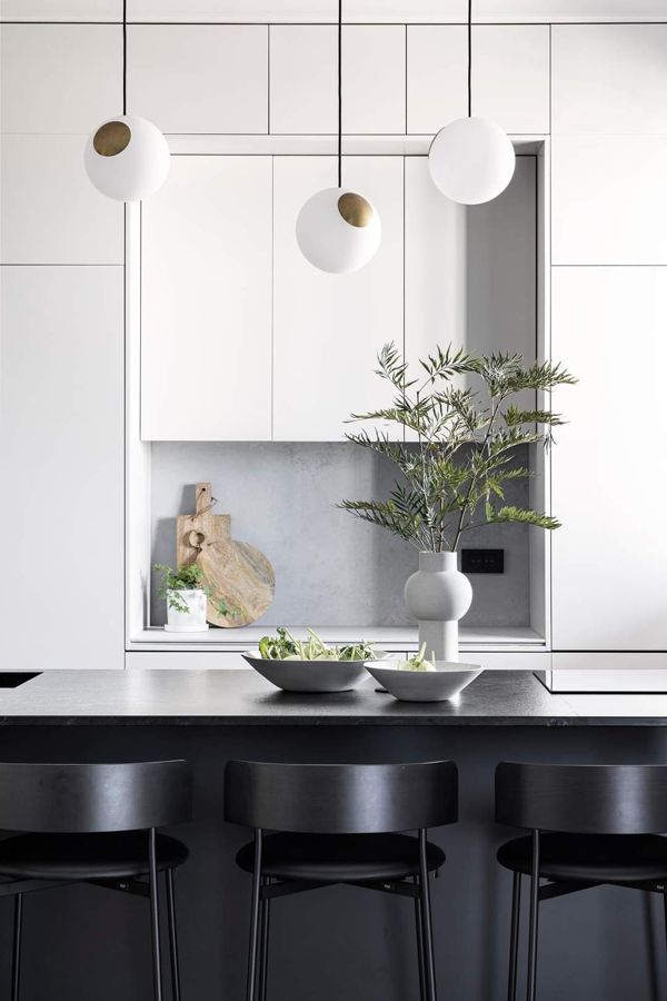 Sage and Herringbone Apartment — custom kitchens, built-ins & wall units, bathroom vanities by iKitchen Cabinetry, view 3
