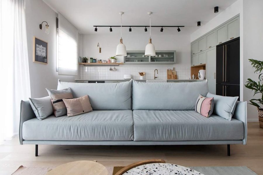 Sage Shaker Apartment — custom kitchens, built-ins & wall units by iKitchen Cabinetry, view 10