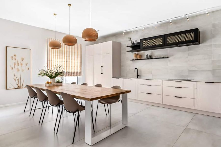 Sand and Rattan House — custom kitchens, built-ins & wall units, wall paneling, walk-in closets, bathroom vanities by iKitchen Cabinetry, view 2