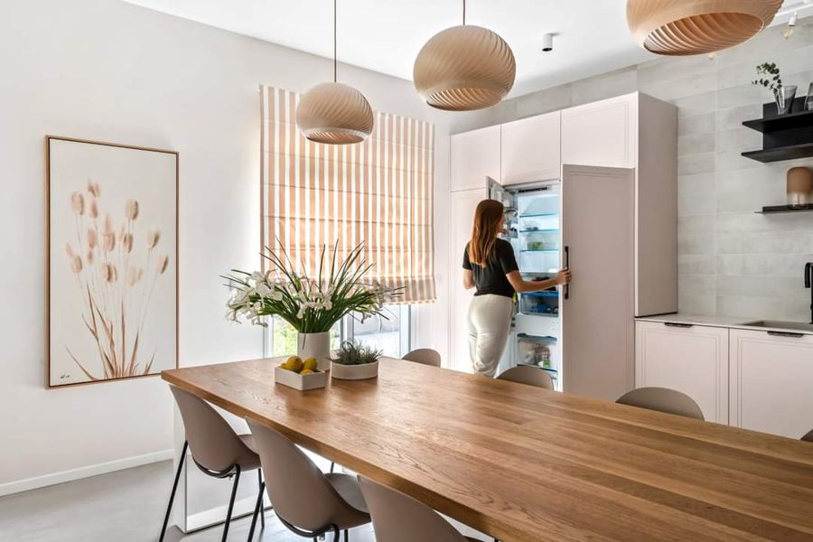 Sand and Rattan House — custom kitchens, built-ins & wall units, wall paneling, walk-in closets, bathroom vanities by iKitchen Cabinetry, view 9