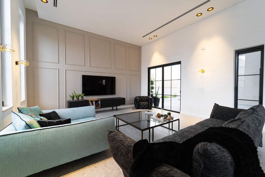 Steel & Oak Villa — custom kitchens, built-ins & wall units, wall paneling, bathroom vanities, walk-in closets by iKitchen Cabinetry, view 2