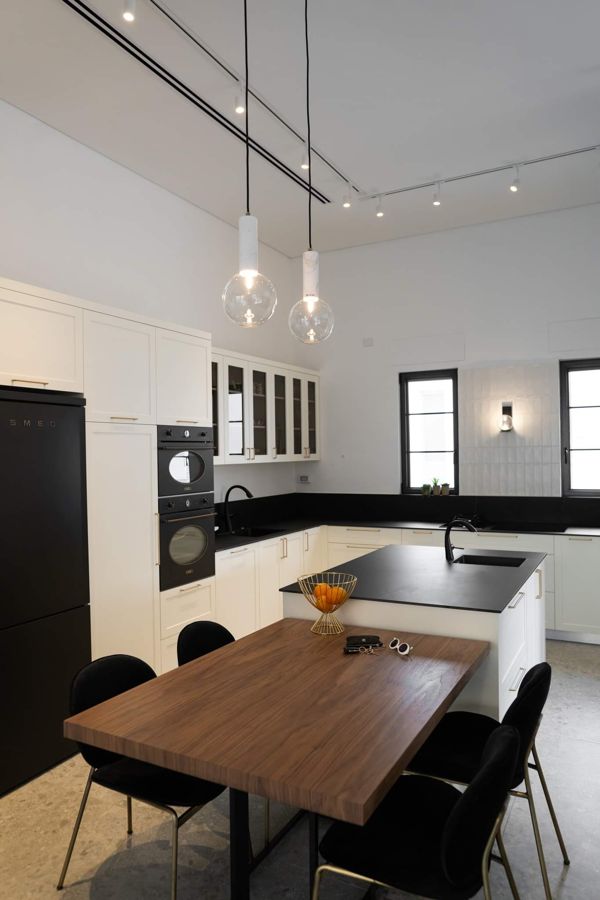 Steel & Oak Villa — custom kitchens, built-ins & wall units, wall paneling, bathroom vanities, walk-in closets by iKitchen Cabinetry, view 7