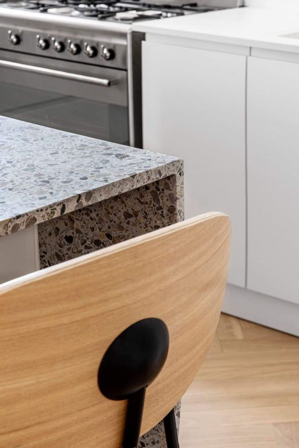 Terrazzo Island Apartment — custom kitchens, built-ins & wall units, bathroom vanities by iKitchen Cabinetry, view 6