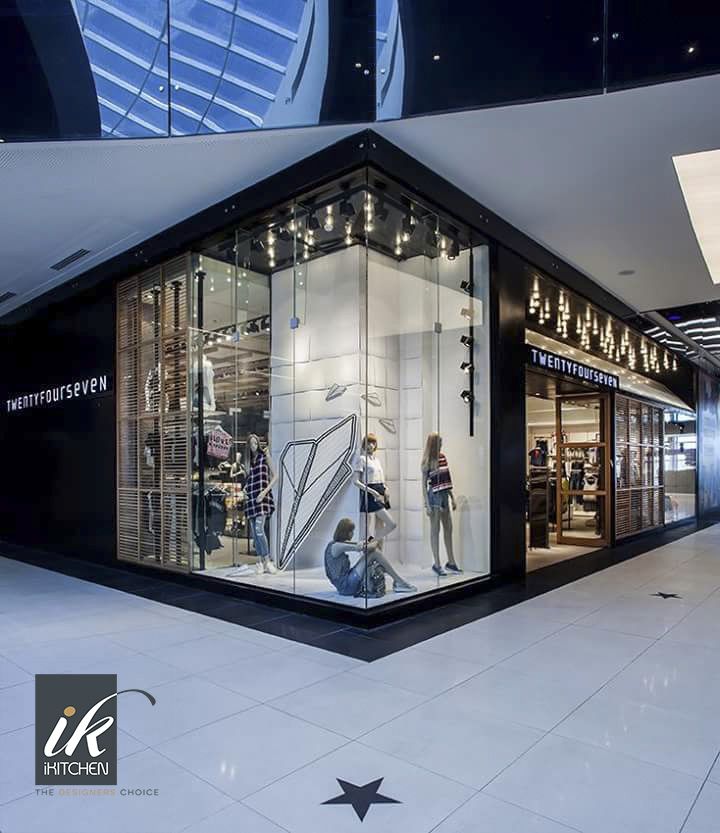 Twentyfourseven Stores — commercial cabinetry, built-ins & wall units, wall paneling by iKitchen Cabinetry, view 2